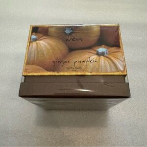 NWT Wen Ginger Pumpkin Soy Wax Candle